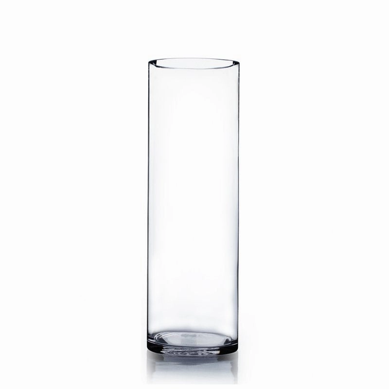Cylinder Vase 24"x7" DIY Wedding Supply,aesthetic flower vase