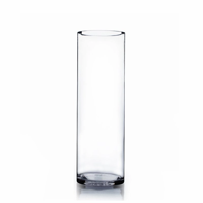 Cylinder Vase 24"x8" DIY Wedding Supply,aesthetic flower vase