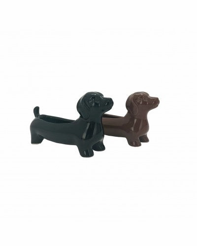 Dachshund Pot,terracotta plant pot