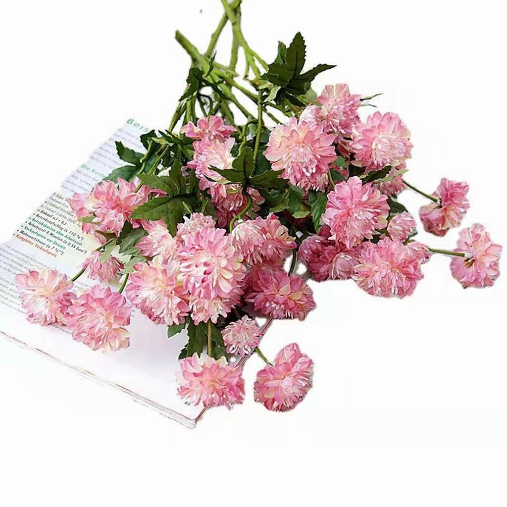 Daisy Iceland Artificial Silk Flower 52cm Stem DAISY005-008