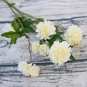 Daisy Iceland Artificial Silk Flower 52cm Stem DAISY005-008,dried artificial flower
