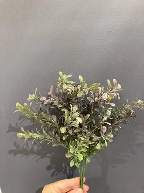 Dark Green boxwood leaf for Wedding home decor artificial flower bouquet  