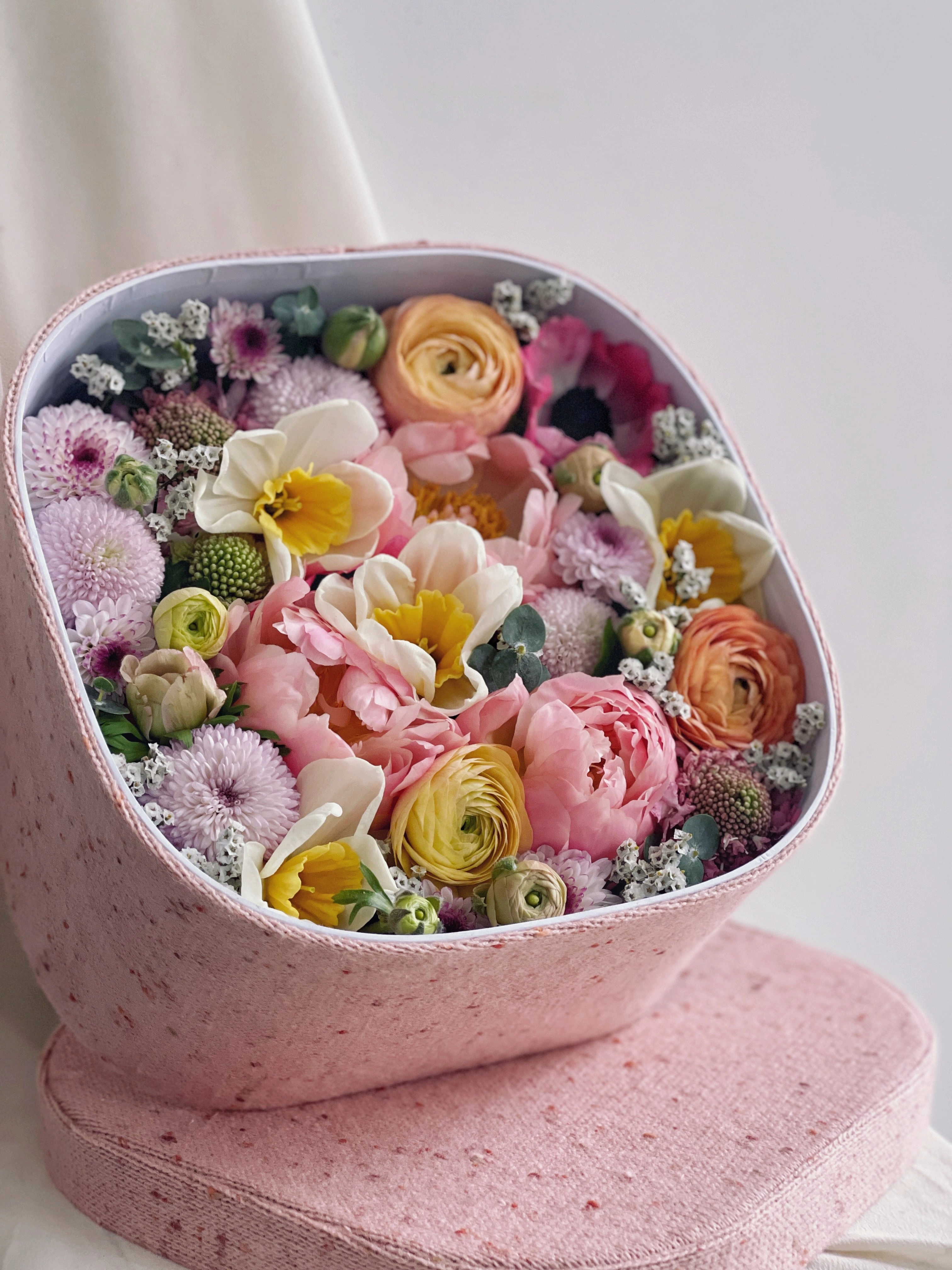 Decorative Fresh Flower Box,funeral flower decor