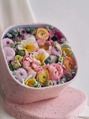 Decorative Fresh Flower Box,funeral flower decor