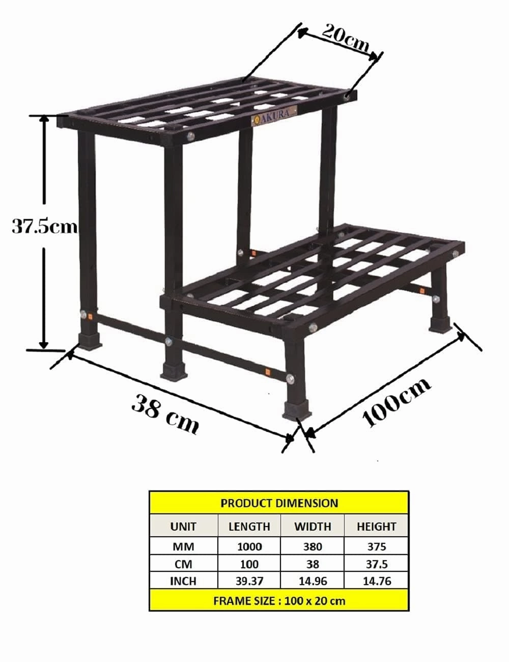 Delight Metal Gardening Stand/Planter Stand