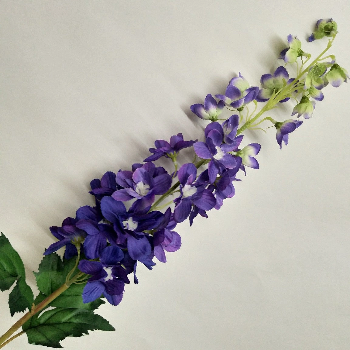 Delphinium Artificial Silk Flower Full Flower Single 87cm Stem DEIPHINIUM0004