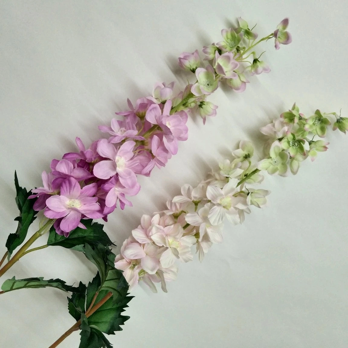 Delphinium Artificial Silk Flower Full Flower Single 87cm Stem DEIPHINIUM0004
