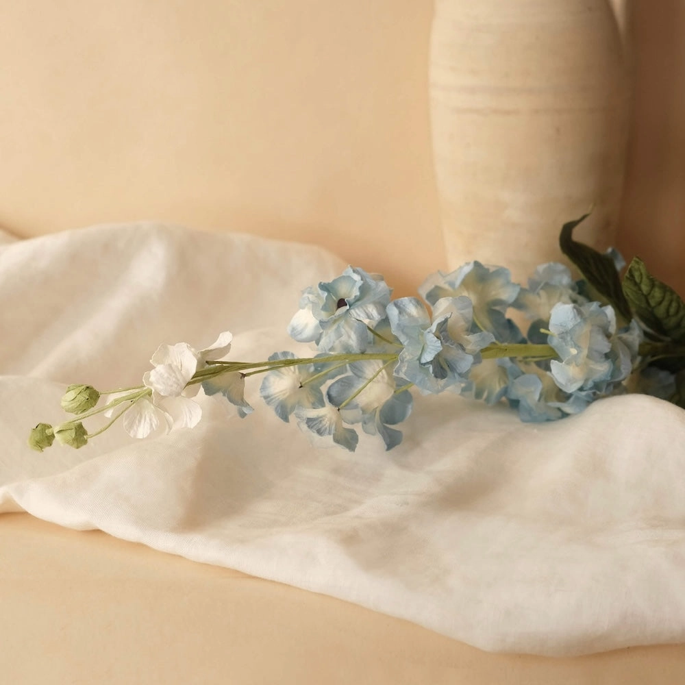 Delphinium en papier bleu,mother's day bouquet