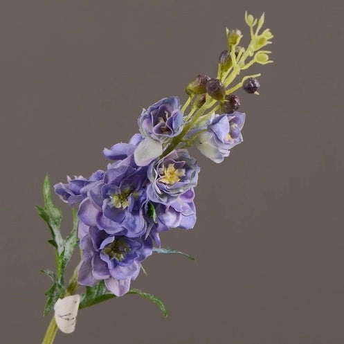 Delphinium Real Touch Artificial Silk Flower Stem Purplish Blue DELPHINIUM002,dried artificial flower