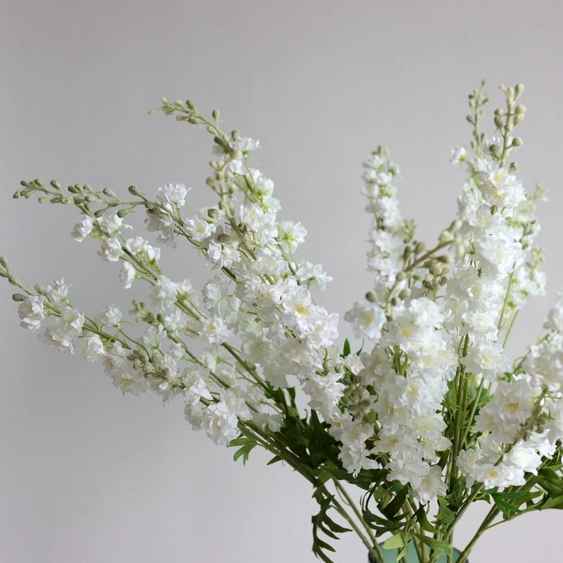 Delphinium with Spray Artificial Silk Flowers 76cm Stem DELPHINIUM004-005