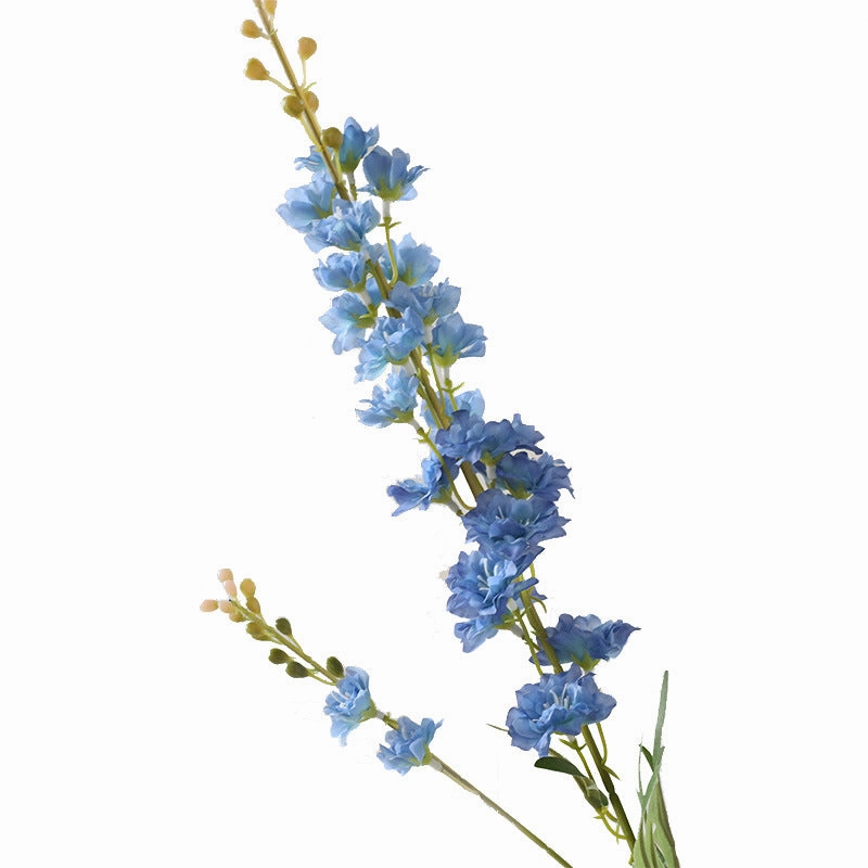 Delphinium with Spray Artificial Silk Flowers 76cm Stem DELPHINIUM004-005