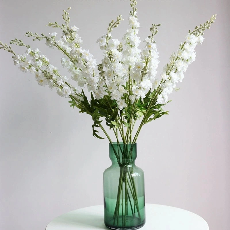 Delphinium with Spray Artificial Silk Flowers 76cm Stem DELPHINIUM004-005