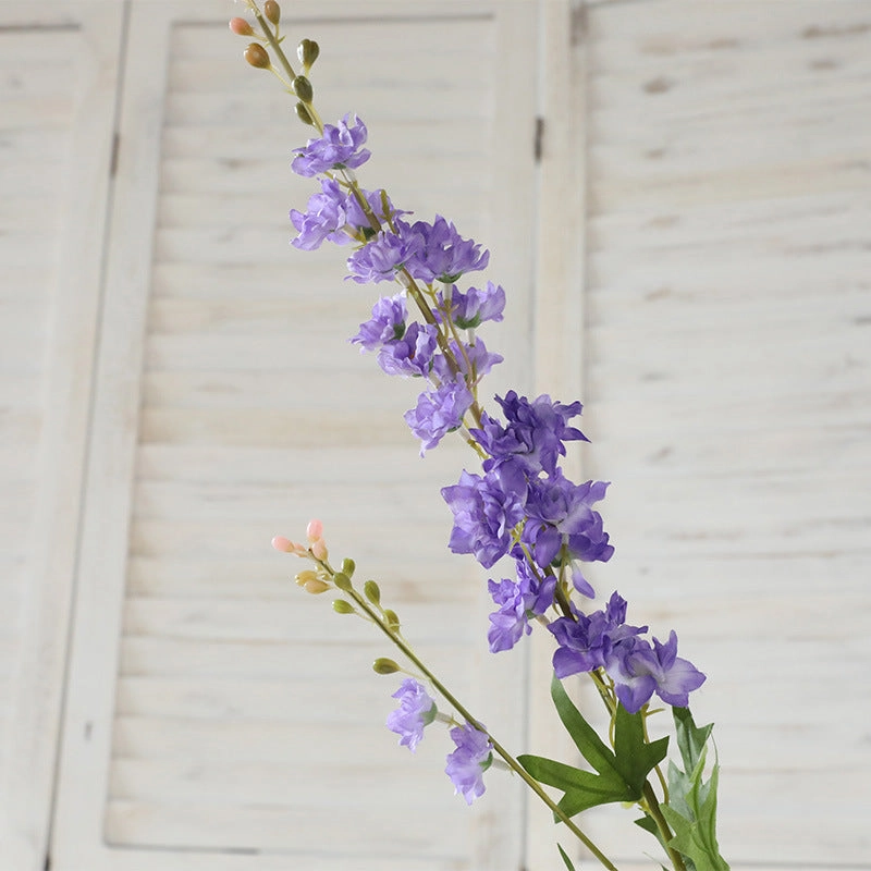 Delphinium with Spray Artificial Silk Flowers 76cm Stem DELPHINIUM004-005