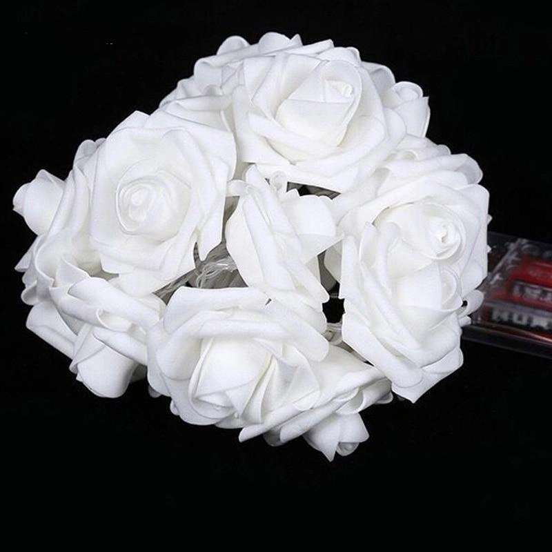 Deluxe Rose Flower LED String Lights