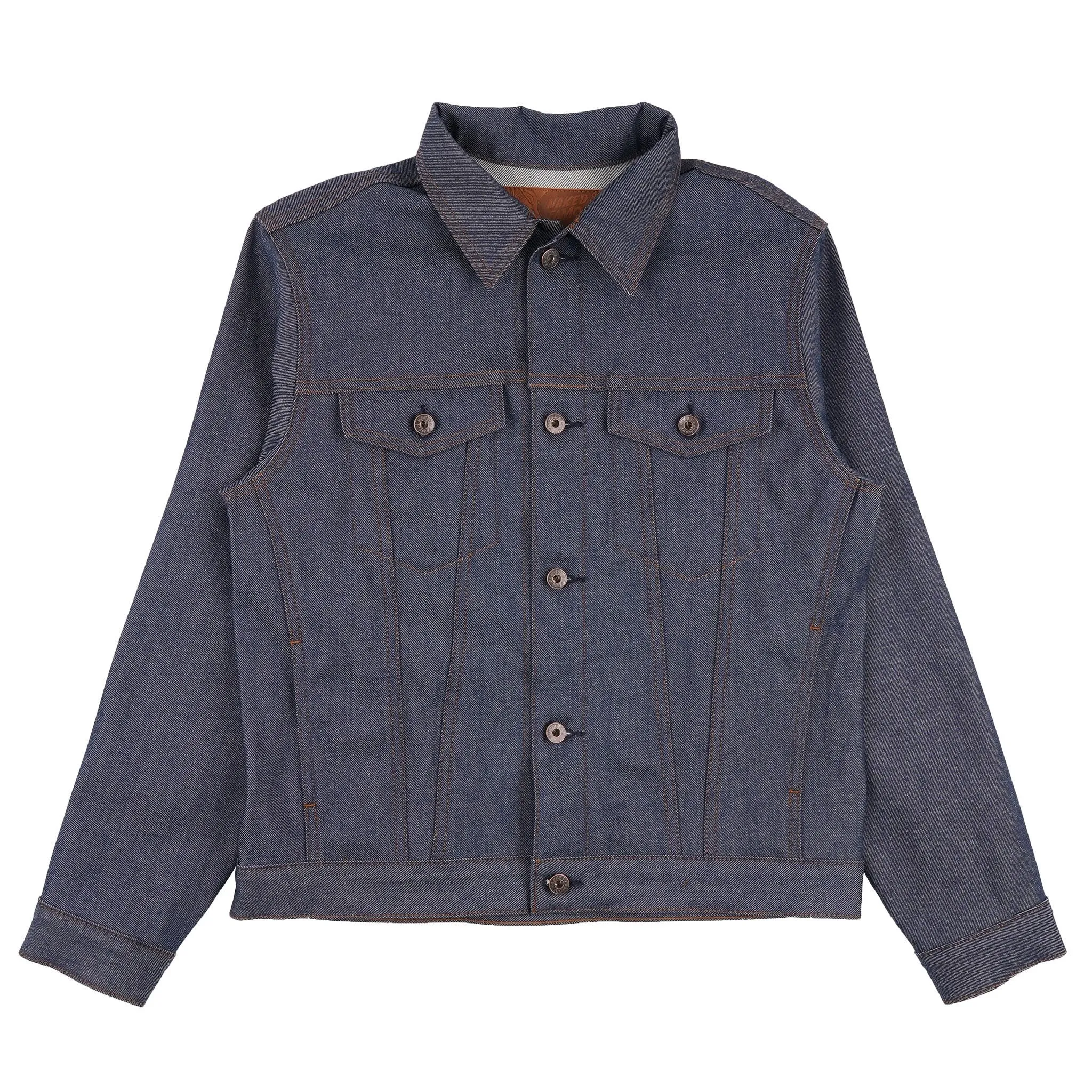 Denim Jacke - Natürliche Indigo-Selvedge