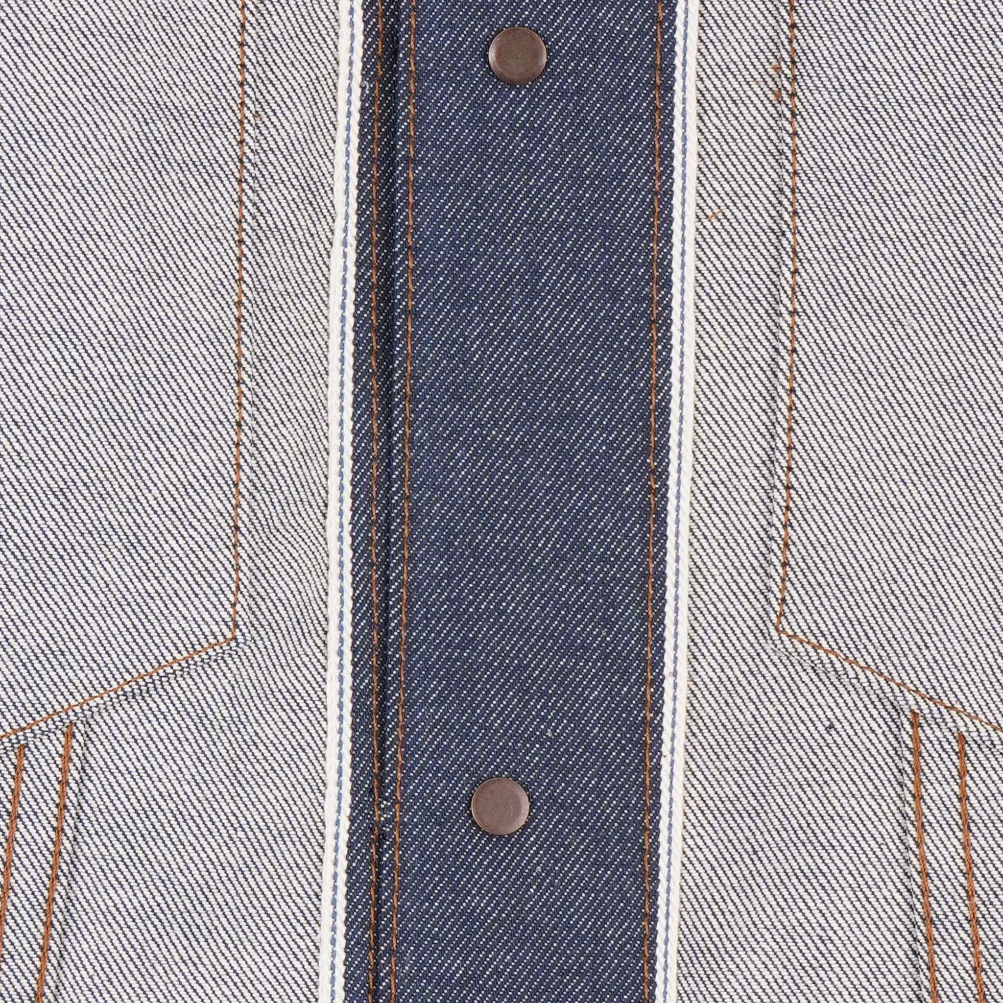 Denim Jacke - Natürliche Indigo-Selvedge