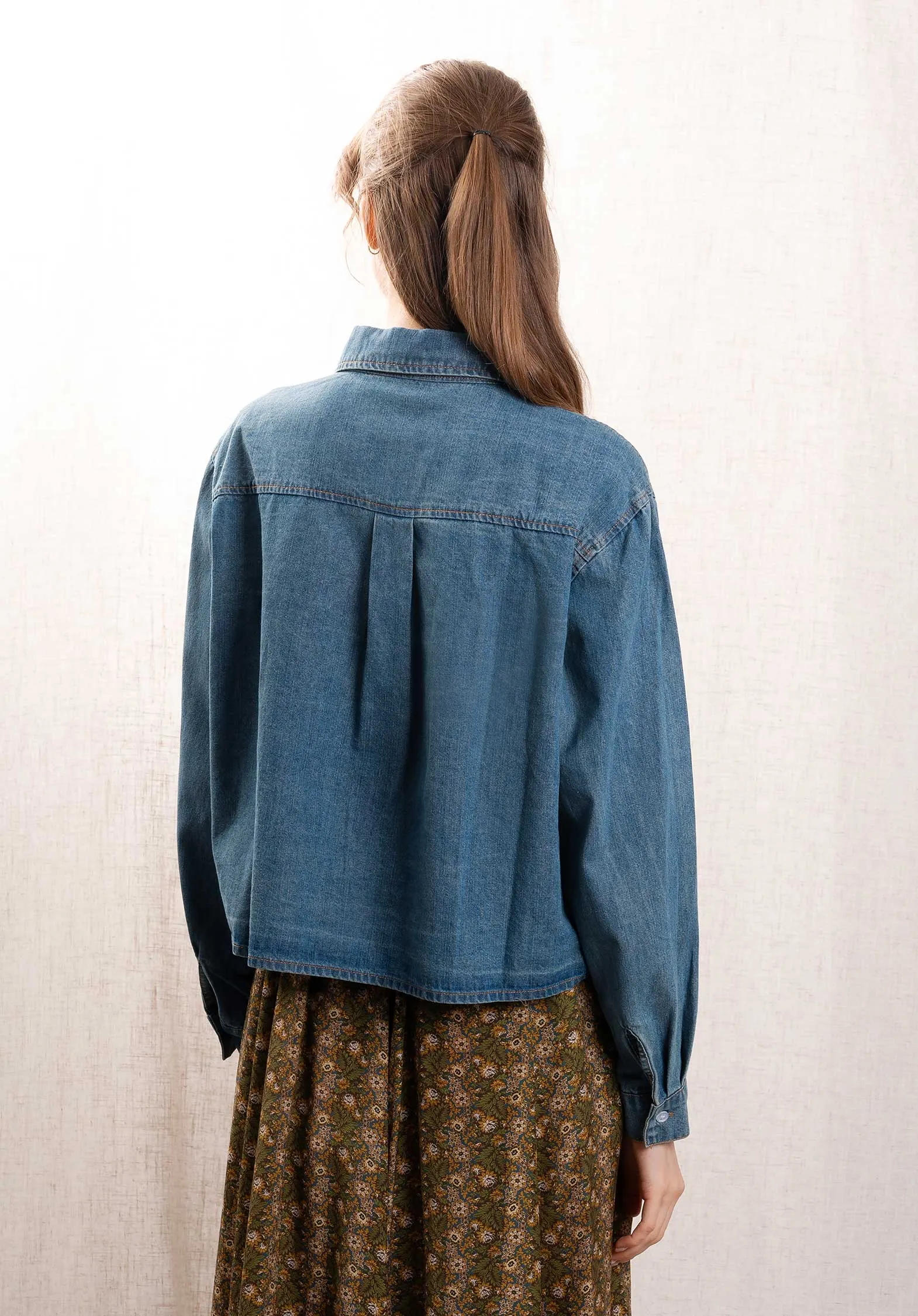 Denim-Jacke Sc155 Blue-Jeans