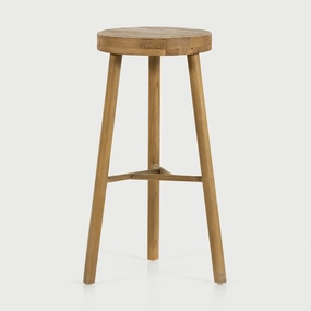Denton Reclaimed Elm Wood Bar Stool,garden field mower