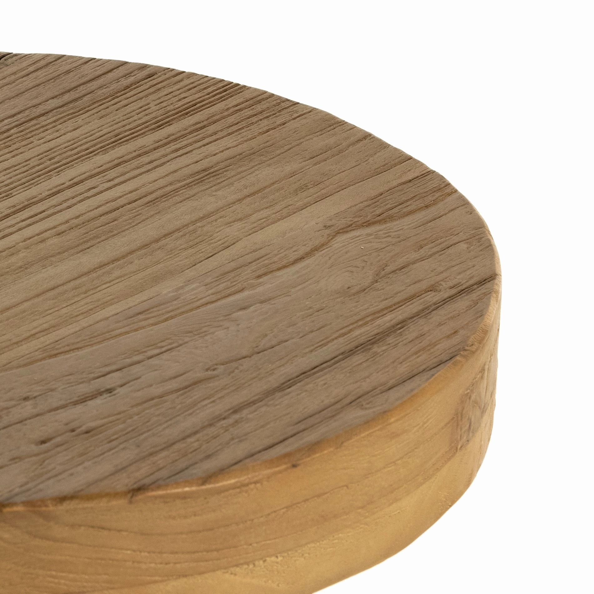 Denton Reclaimed Elm Wood Bar Stool