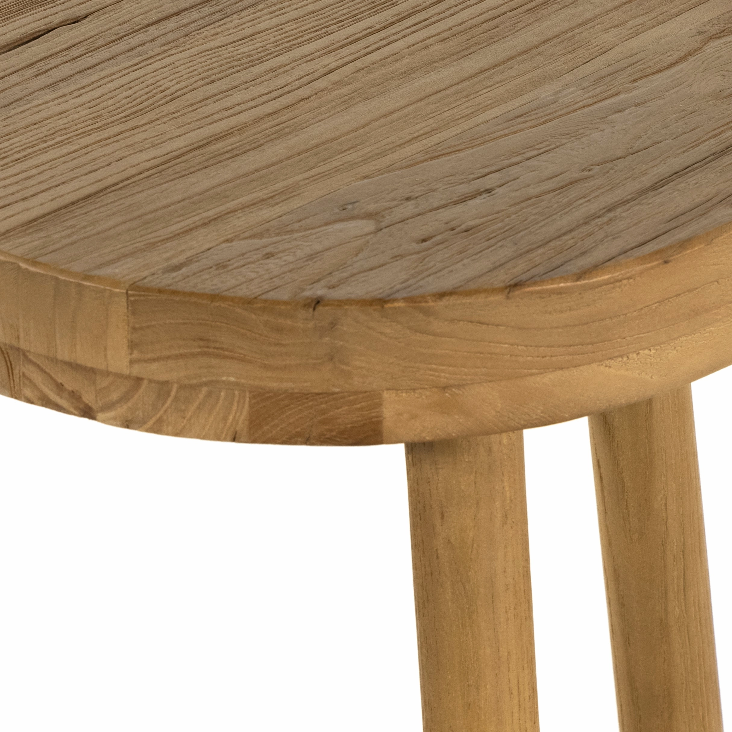 Denton Reclaimed Elm Wood Bar Stool