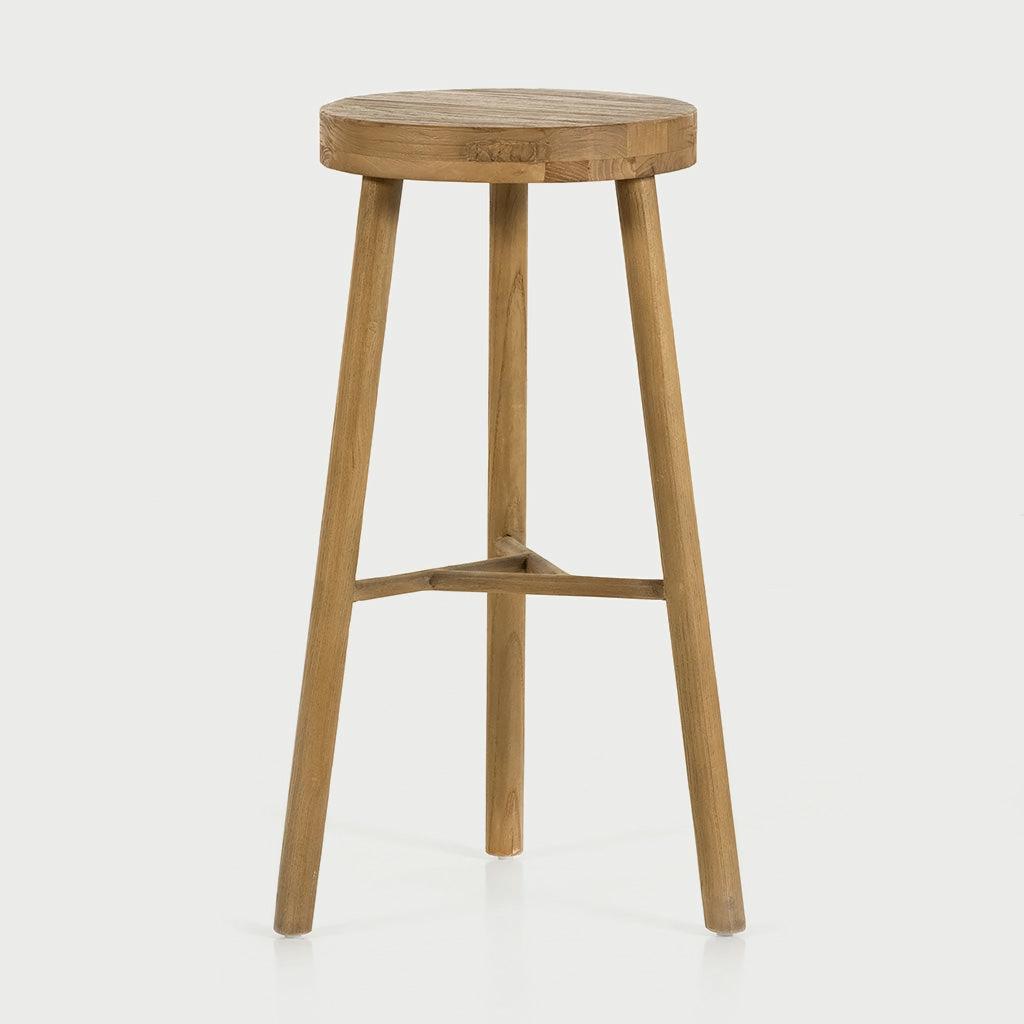 Denton Reclaimed Elm Wood Bar Stool,garden field mower