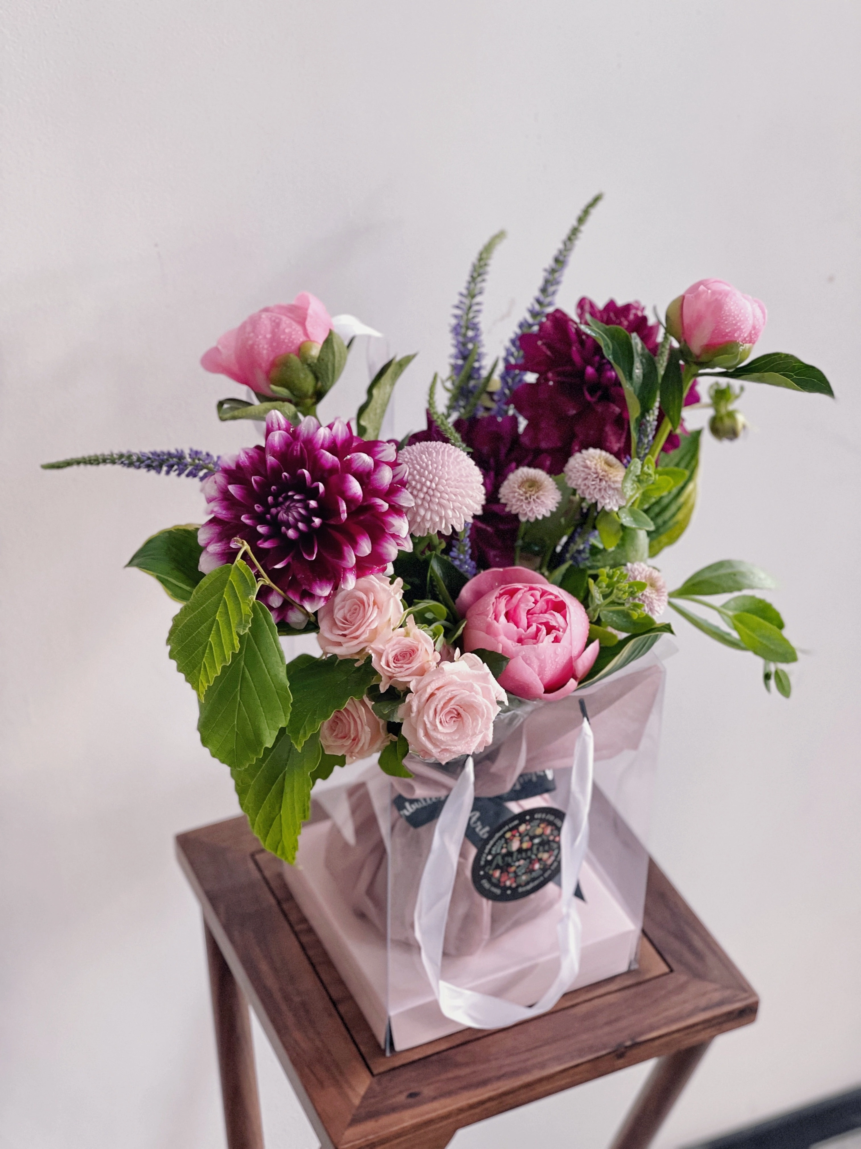 Designer's Choice Floral Valise,funeral flower decor