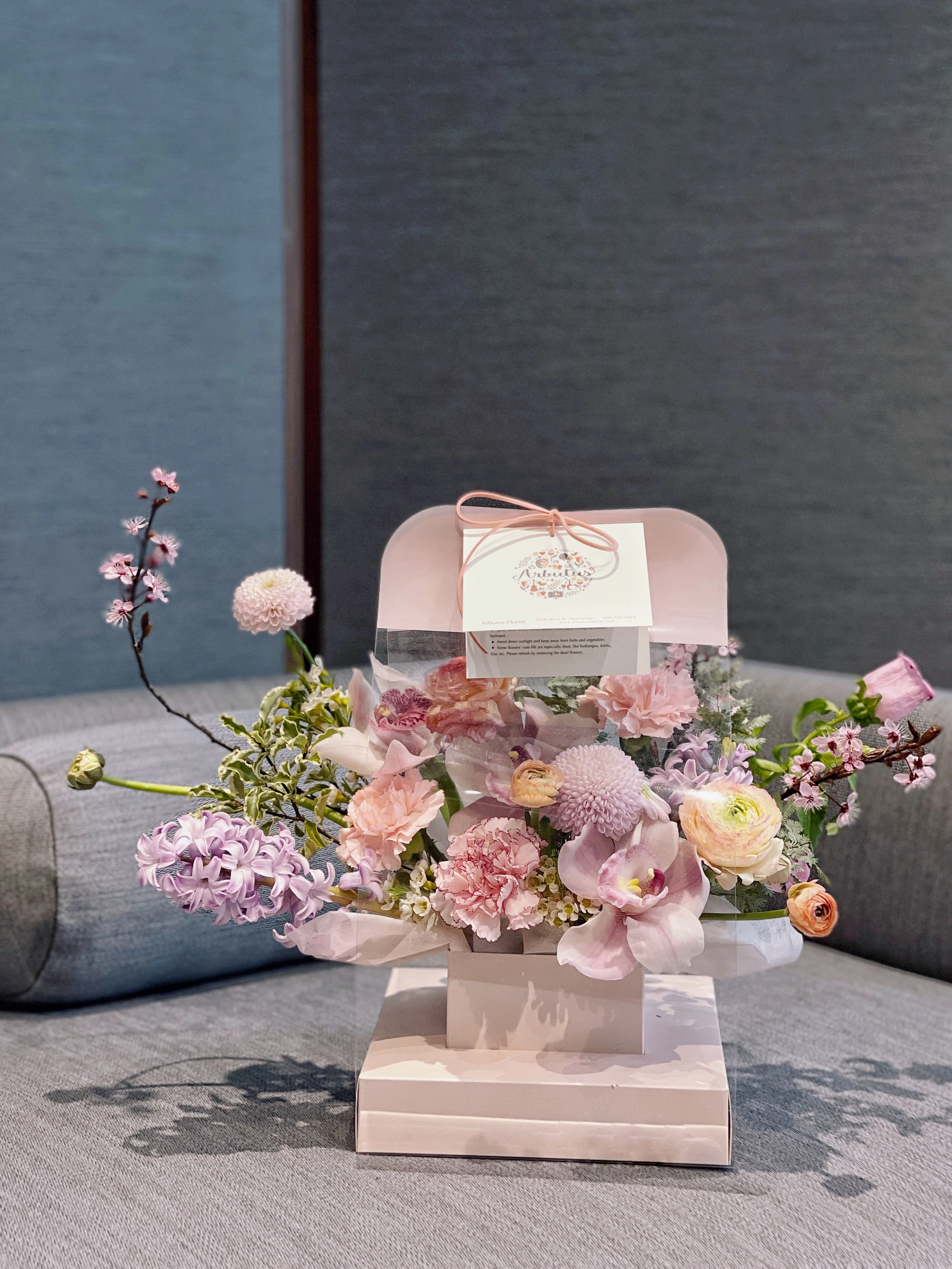Designer's Choice Flower Handbag