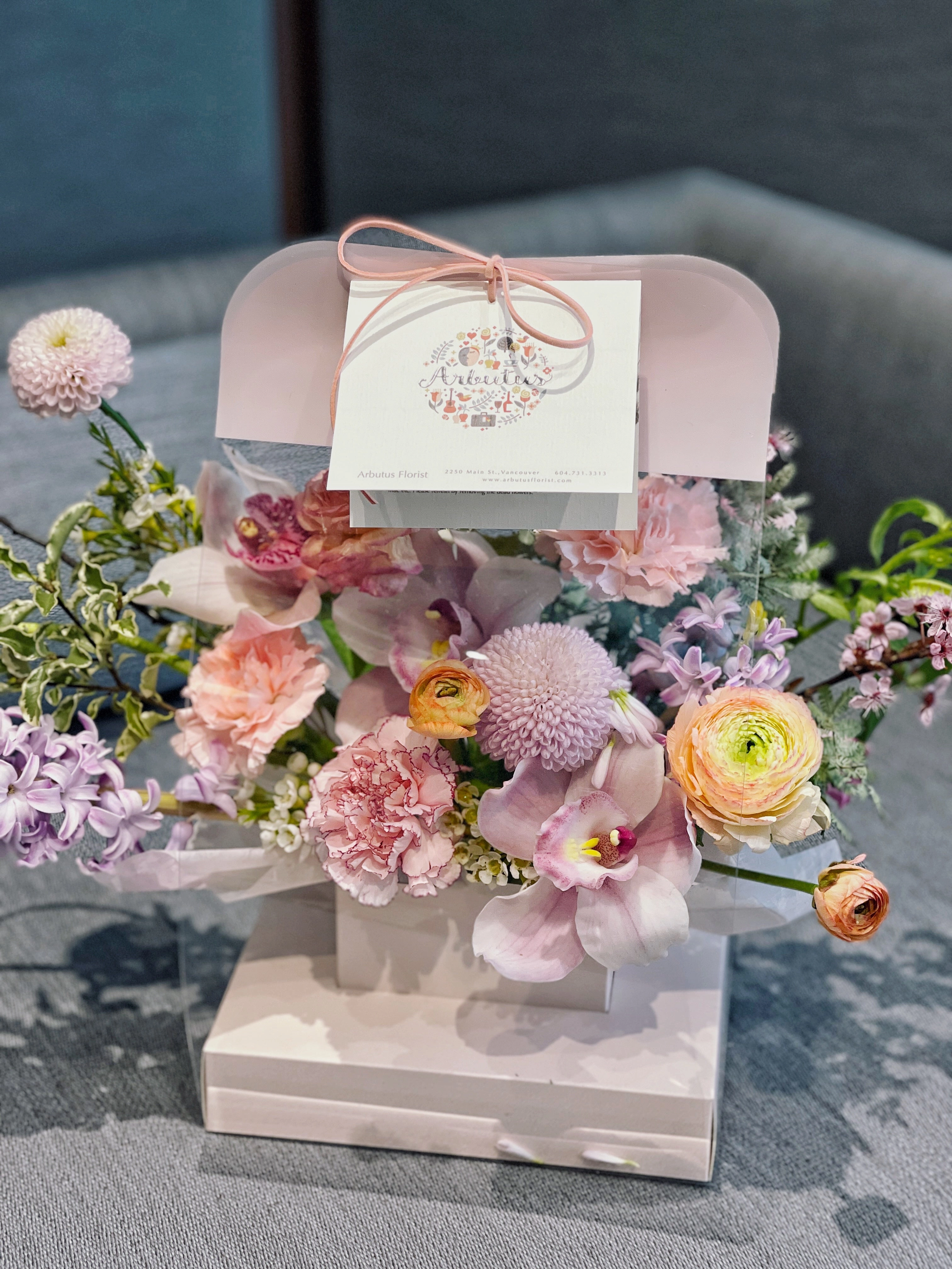 Designer's Choice Flower Handbag