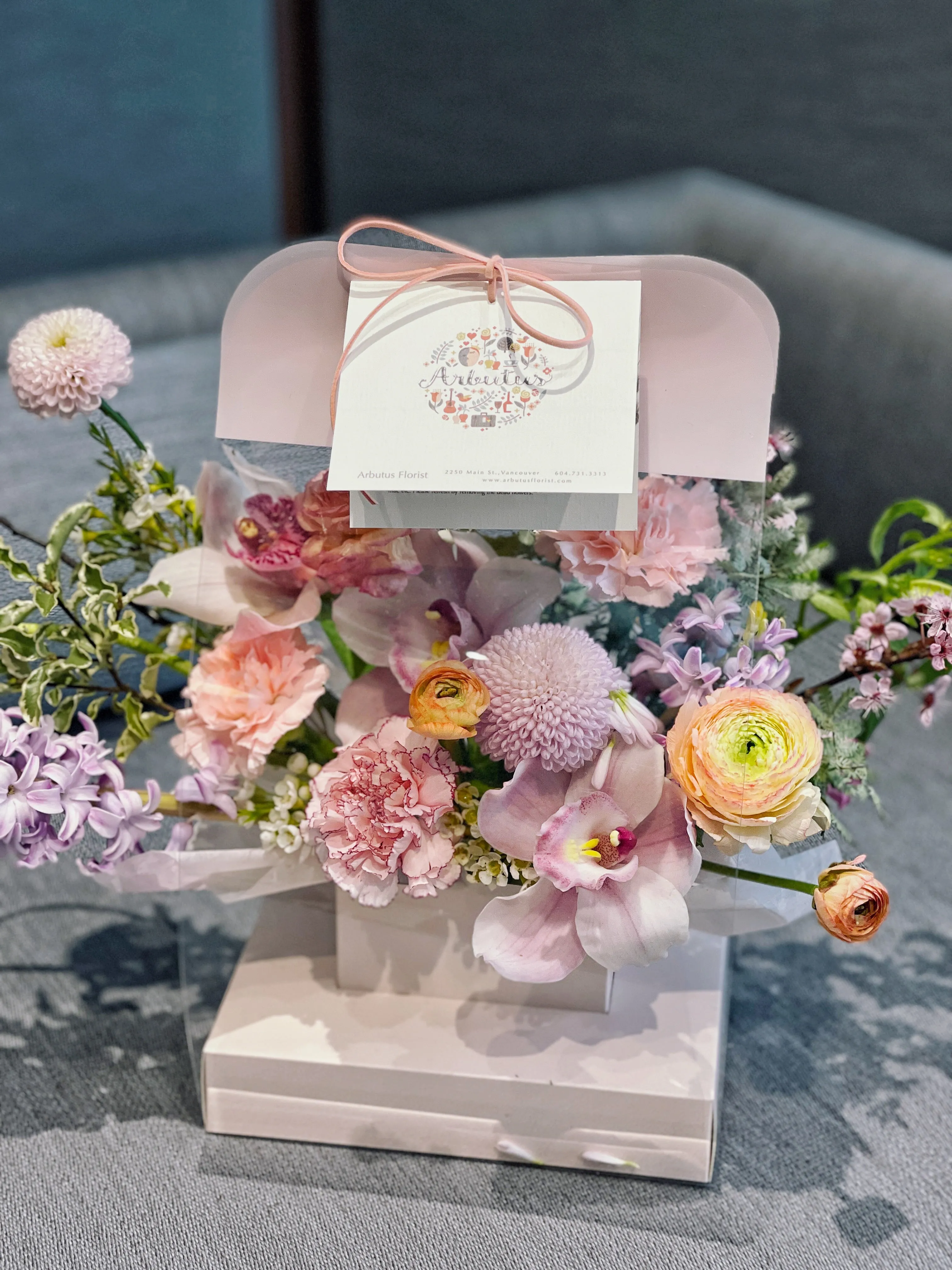 Designer's Choice Flower Handbag