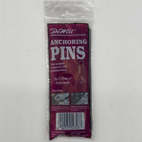 Dewitt Steel Anchoring Pins 12Pk.11 Gauge,potted plant decor