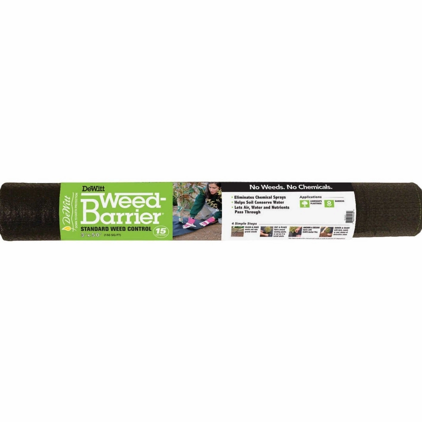 DeWitt Weed Barrier - Landscape Fabric,potted plant decor
