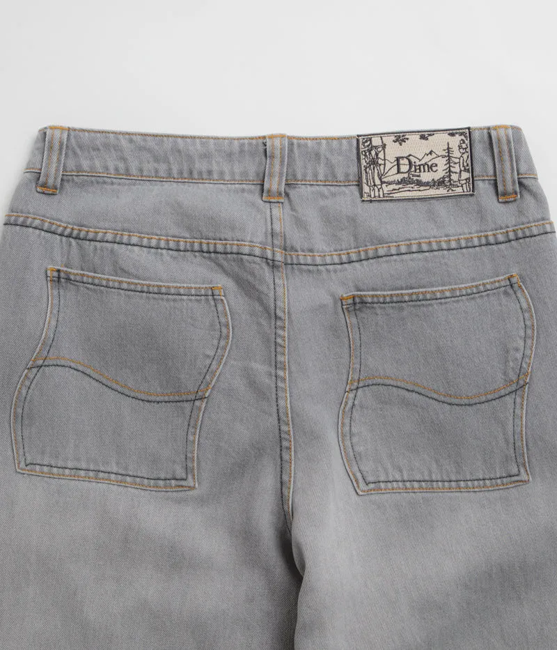 Dime Classic Relaxed Jeans - Getönt Sandgestrahltes Grau Dime Clothing