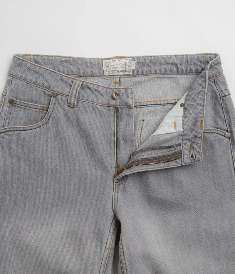 Dime Classic Relaxed Jeans - Getönt Sandgestrahltes Grau Dime Clothing