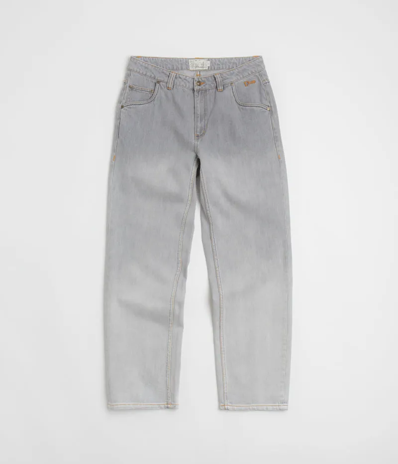Dime Classic Relaxed Jeans - Getönt Sandgestrahltes Grau Dime Clothing