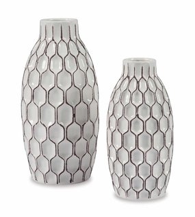 Dionna Vase (Set of 2),transparent glass vase
