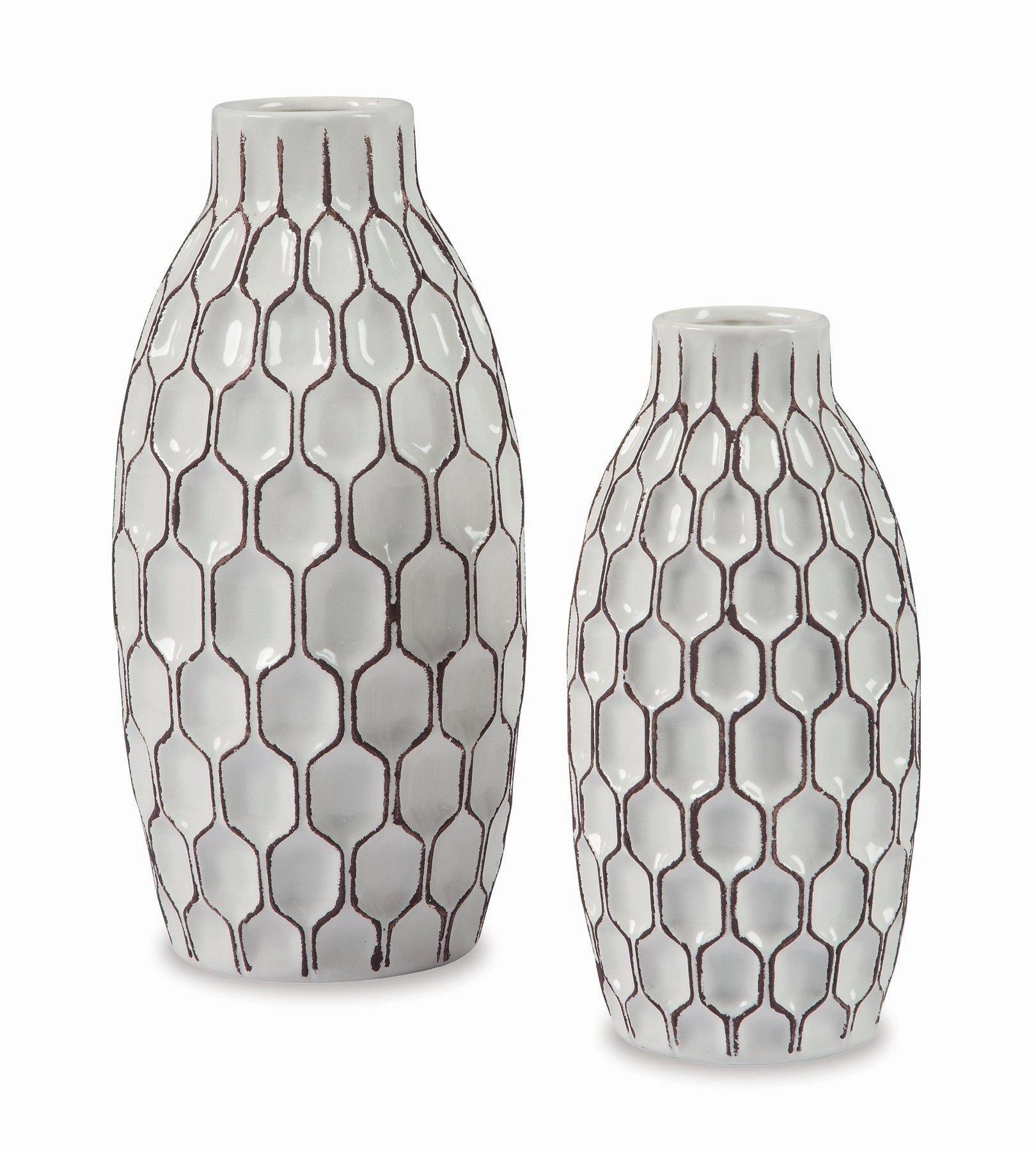 Dionna Vase (Set of 2),transparent glass vase