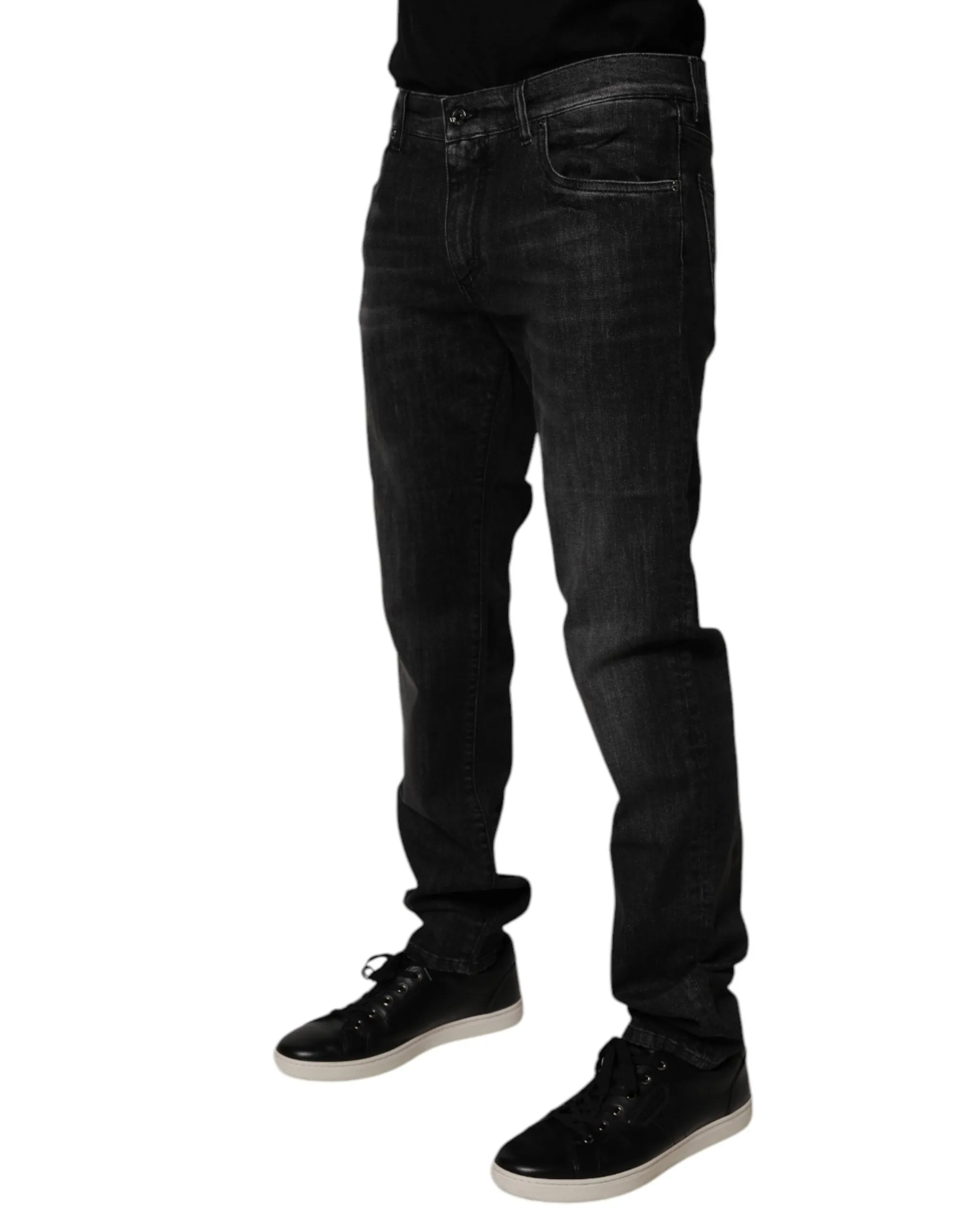Dolce & Gabbana Baumwoll-Stretch-Skinny-Hose für Herren