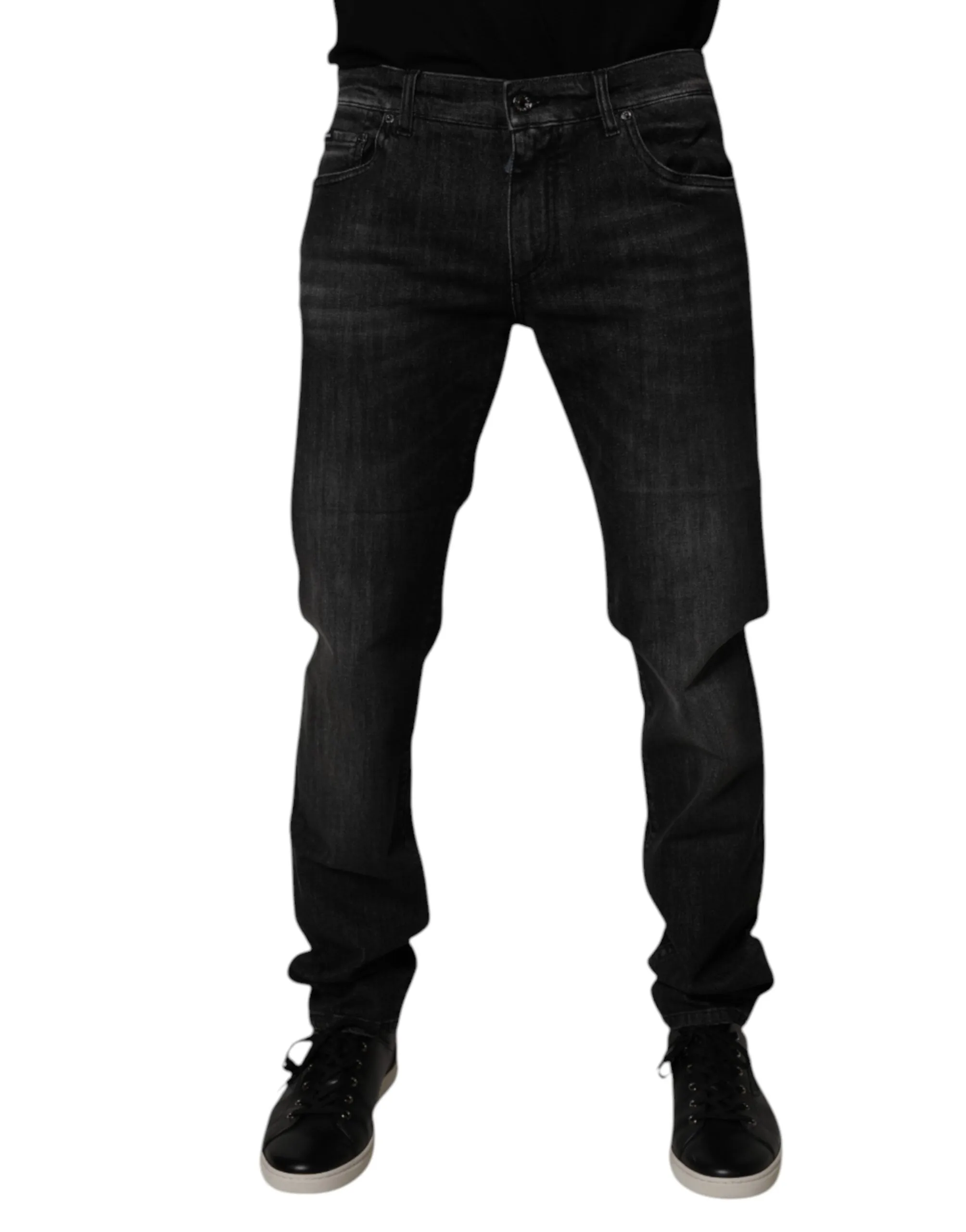 Dolce & Gabbana Baumwoll-Stretch-Skinny-Hose für Herren