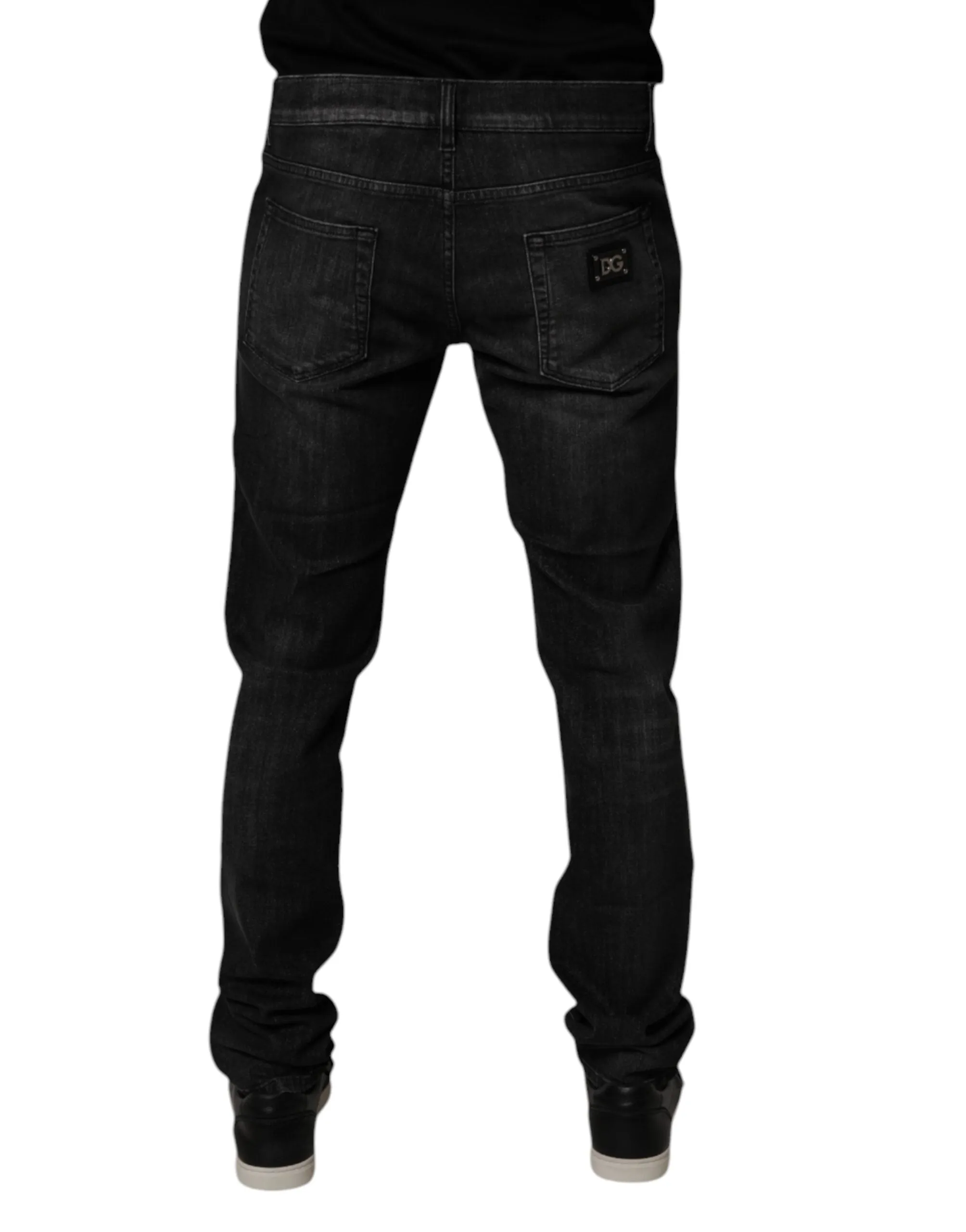 Dolce & Gabbana Baumwoll-Stretch-Skinny-Hose für Herren