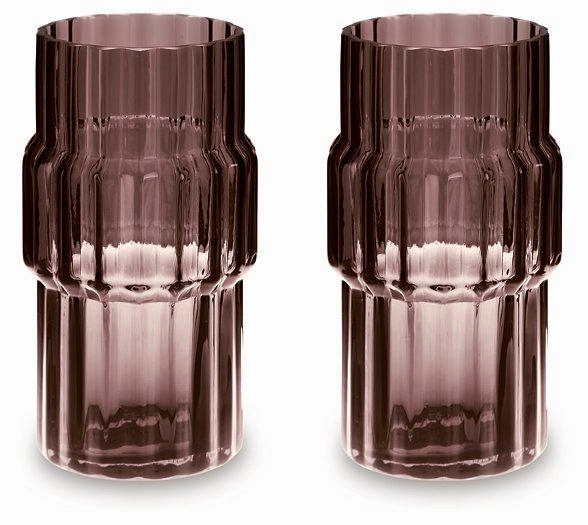 Dorlow Vase (Set of 2),transparent glass vase