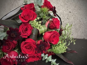 Dozen Red Rose Bouquet,mother's day bouquet