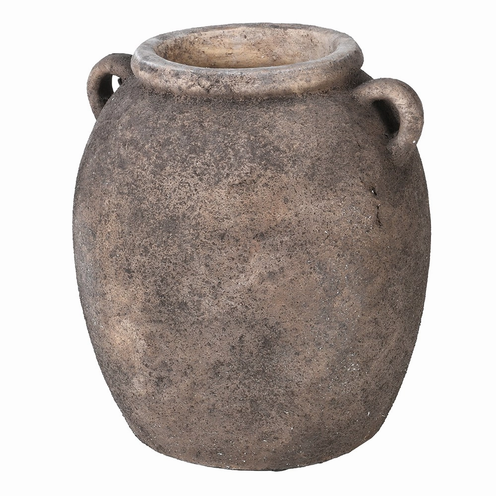 Earthenware Vase 32cm,hand-painted ceramic vase