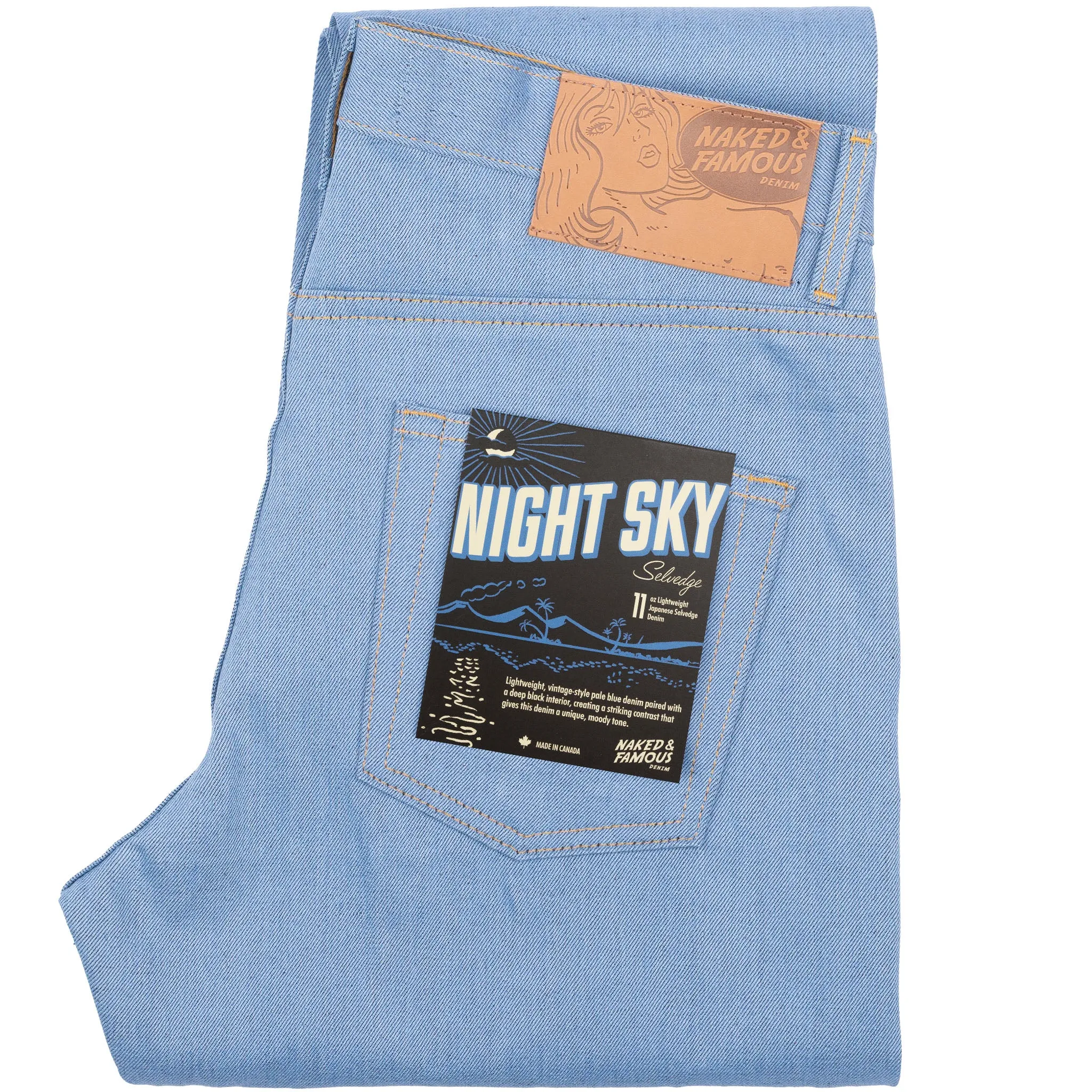 Easy Guy - Nachthimmel-Selvedge