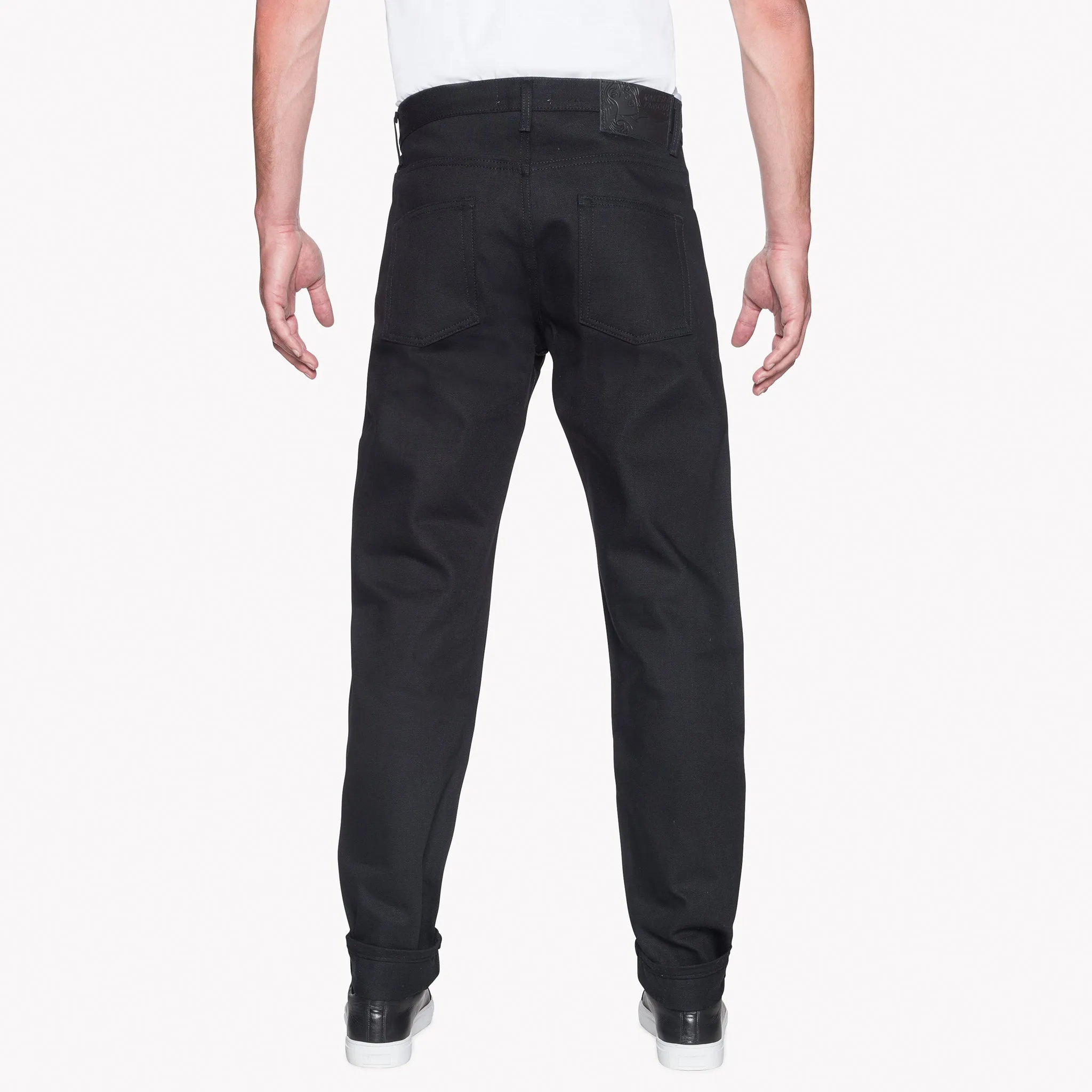 Easy Guy - Solides Schwarz Selvedge