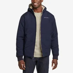 Eddie Bauer Herren Buckhorn Reversibles Kapuzenjacke - Atlantik Eddie Bauer