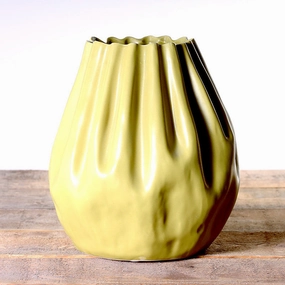 Elettra Vase,hand-painted ceramic vase