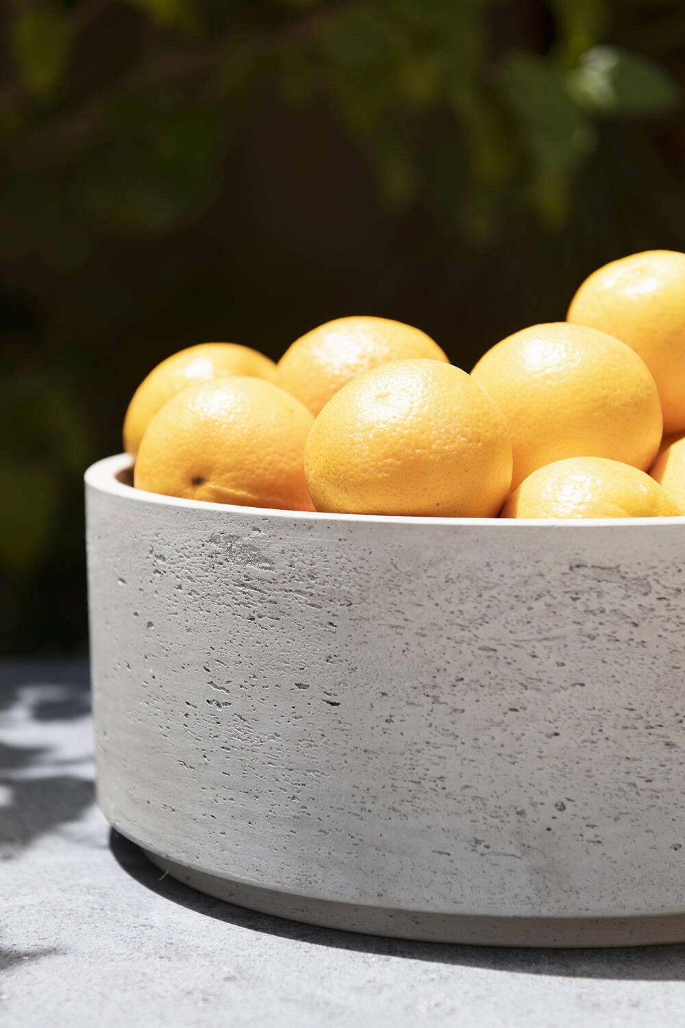 Eli Bowl Grey Washed Large