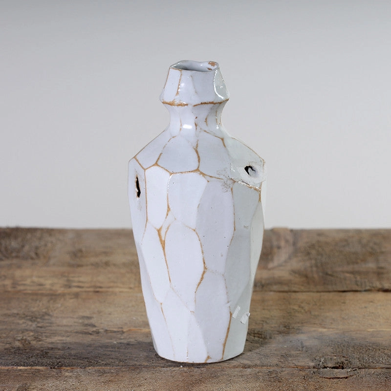 Elkhart Vase,hand-painted ceramic vase