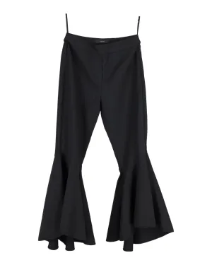 Ellery Weite Hose in Schwarz aus Polyester