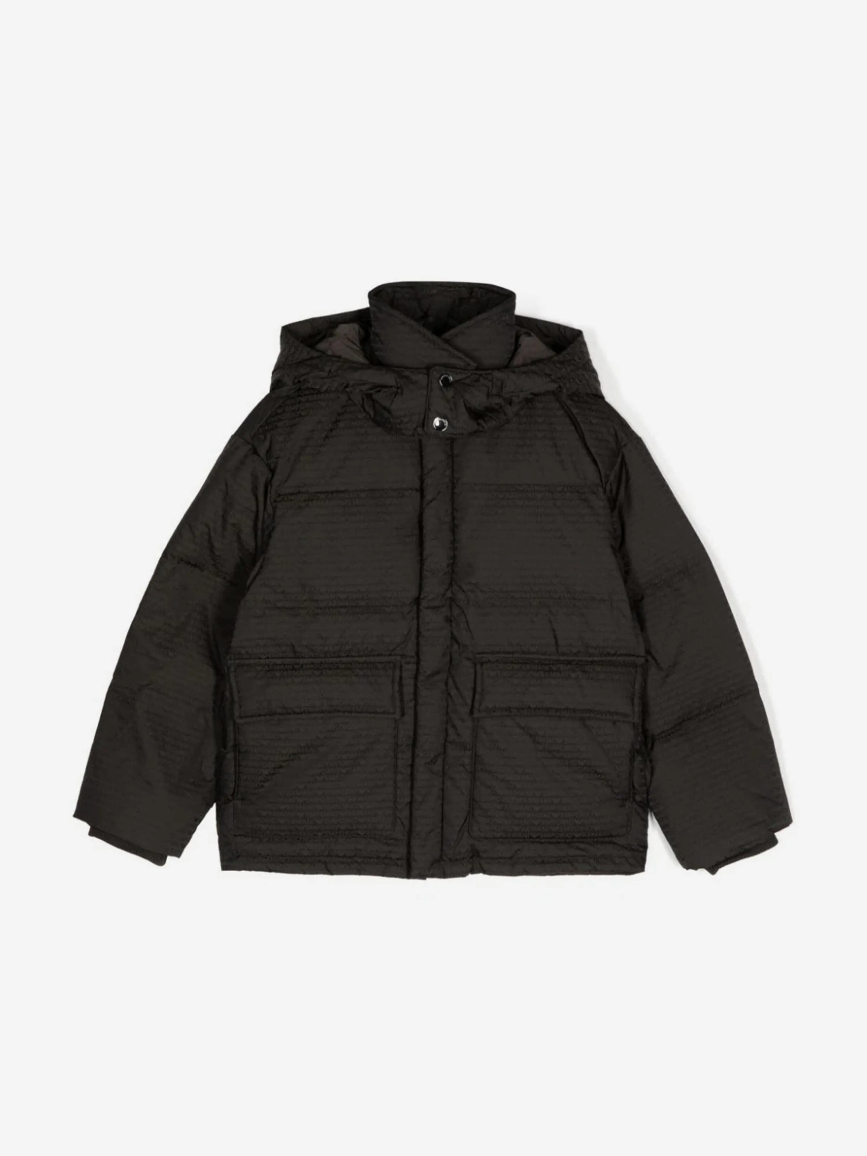 Emporio Armani Jungen Daunengefütterte Pufferjacke in Grün